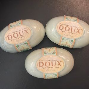 Set of 3 French Doug Soap New Sealed
